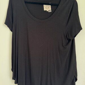 Chaser Short Sleeve Tee in Black